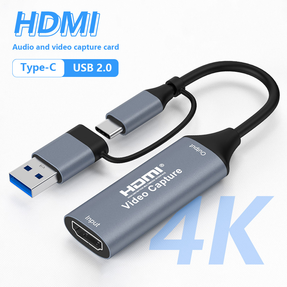 Home Cinema Usb - 4K 2in1 USB 2.0 ビデオキャプチャカード USB/Type-C
