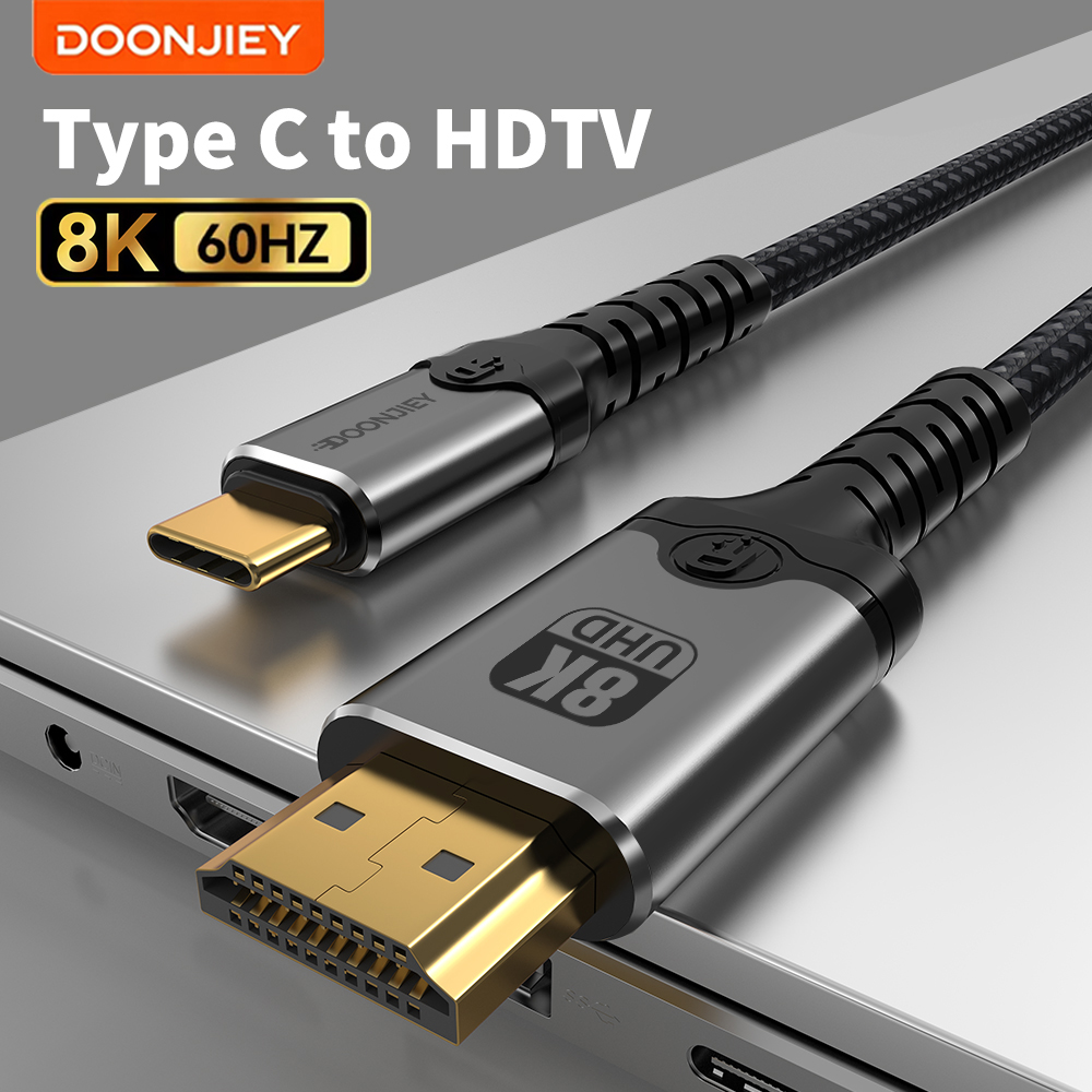 Home Cinema Usb - DOONJIEY USB C to HDMI 互換ケーブル