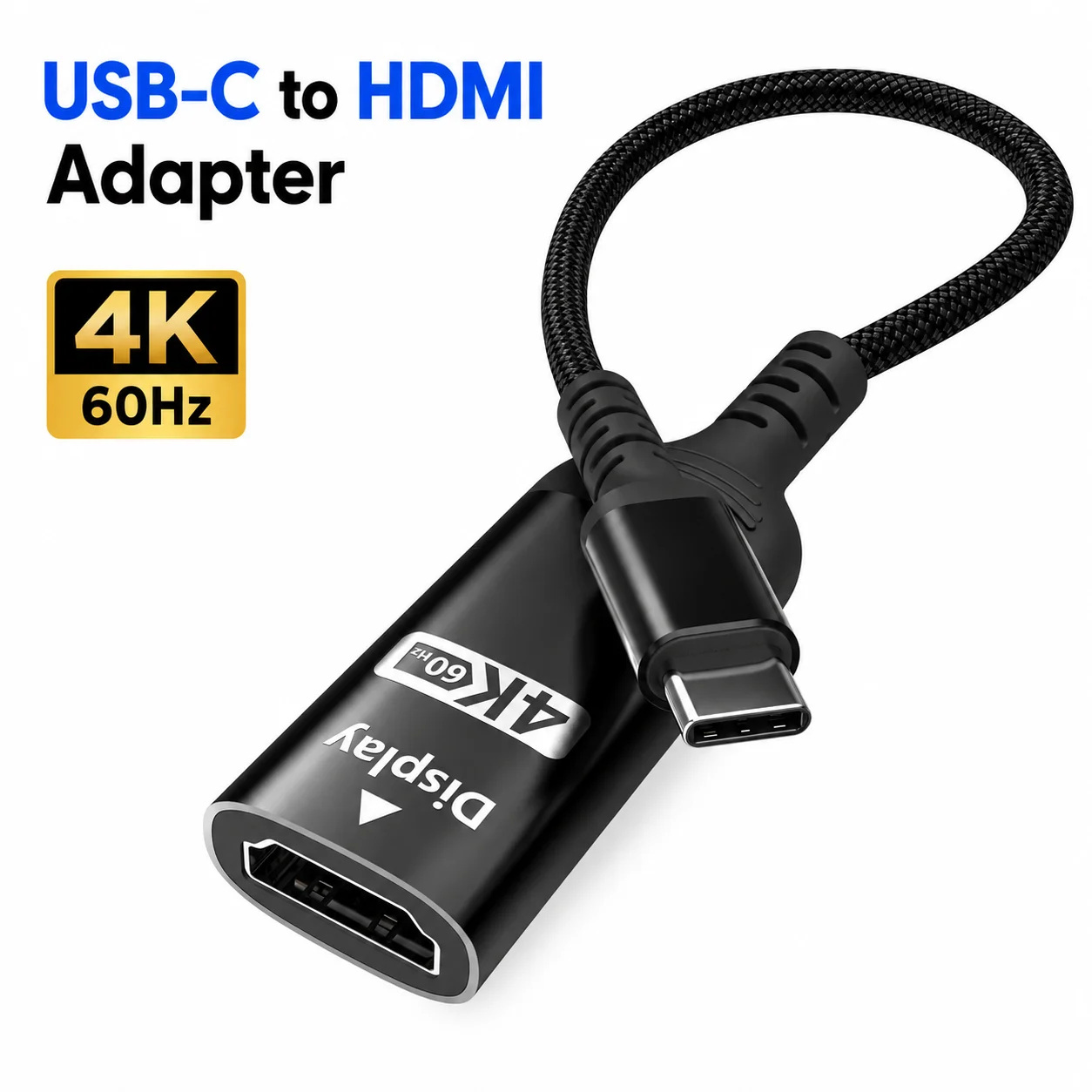 Home Cinema Usb - USB C - HDMIアダプター 4K@60Hz プラグアンドプレイ、Type