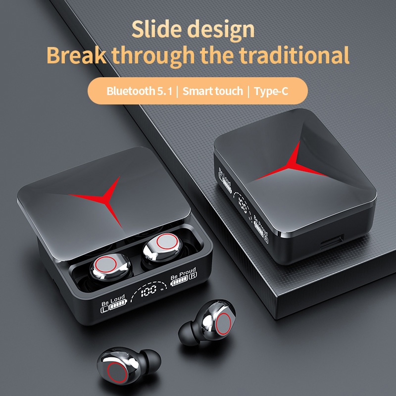 Home Cinema Samsung 5.1 - TWS ワイヤレスヘッドフォンゲーミングイヤホン Bluetooth 5.1 スポーツイヤフォンサラウンド 3D