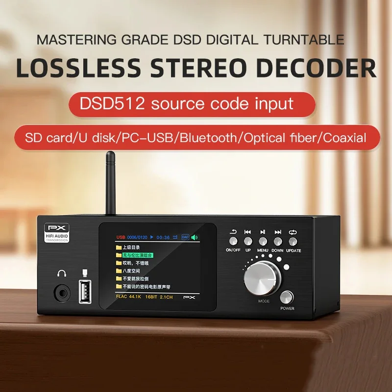 Home Cinema Samsung 5.1 - フラッグシップ-hifiデジタルミュージックプレーヤー、ロスレスデコード、オーディオデコーダー、Bluetooth 5.1、amanero、USB、es9038q2m、dac、dsd512、qcc5125