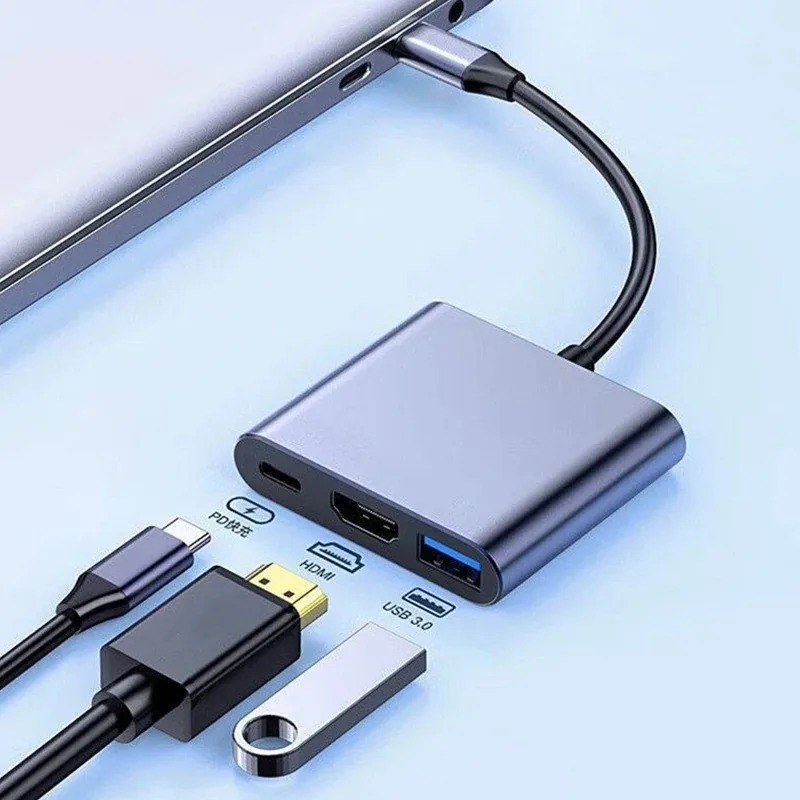 Home Cinema Usb - USB C ハブ 3in1 タイプ C