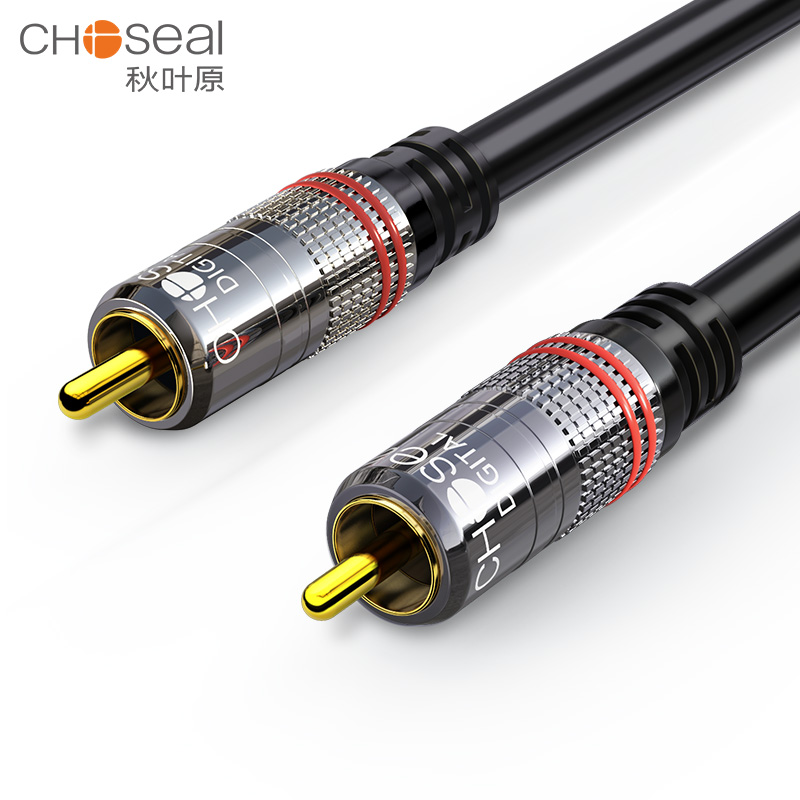 Klipsch Home Cinema - CHOSEAL RCAケーブル デジタル同軸オーディオケーブル サブウーファー SPDIF 75オーム