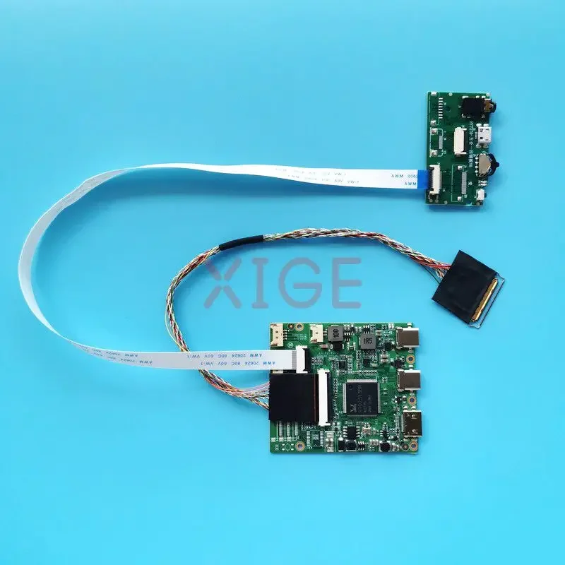 Home Cinema Usb - ミニHDMIコントローラーボードキット,ラップトップモニター,マイクロUSB,40ピン,lvds,lp173wd1 tlb2 tlc1 tld2,1600x900と互換性があります