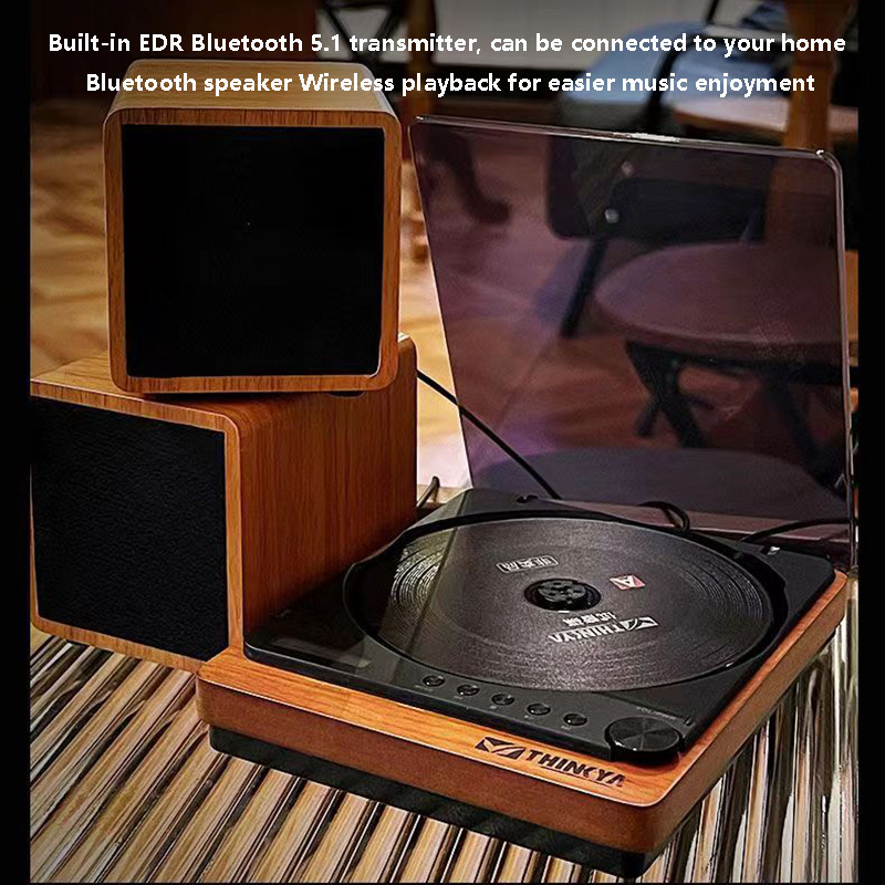木製 HIFI CD プレーヤー Bluetooth 5.1 - Home Cinema Samsung 5.1 のレビューと価格