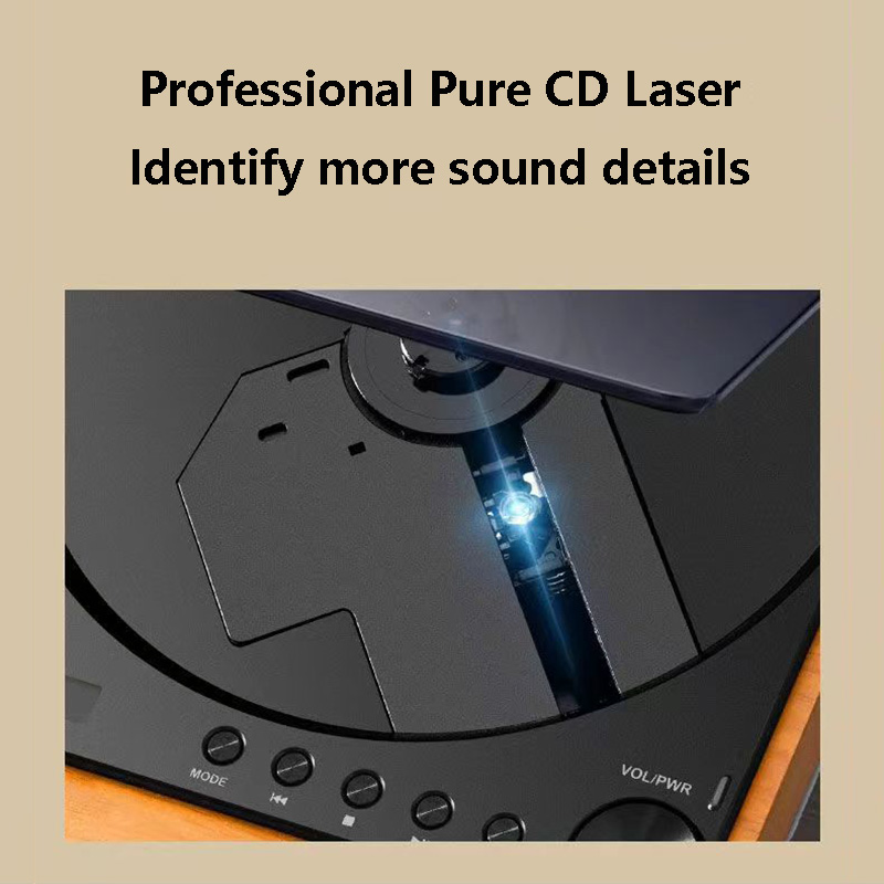 木製 HIFI CD プレーヤー Bluetooth 5.1 - Home Cinema Samsung 5.1 のレビューと価格
