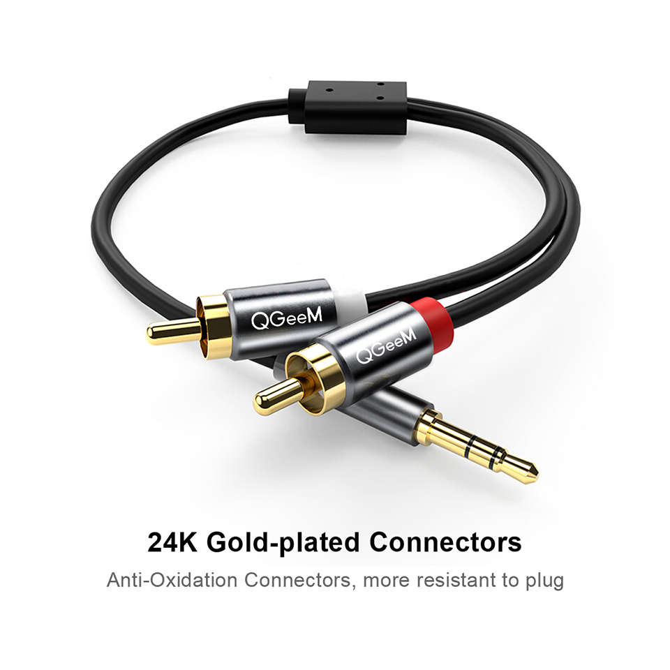 Qgeem rcaケーブル2rcaから3.5オーディオケーブ - Klipsch Home Cinema のレビューと価格