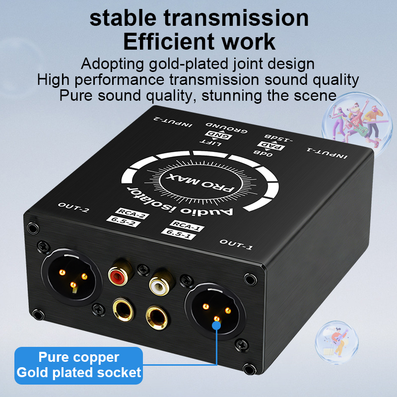 3ピン XLR/RCA/TS/TRS グランドループノイズア - Home Cinema Kit のレビューと価格