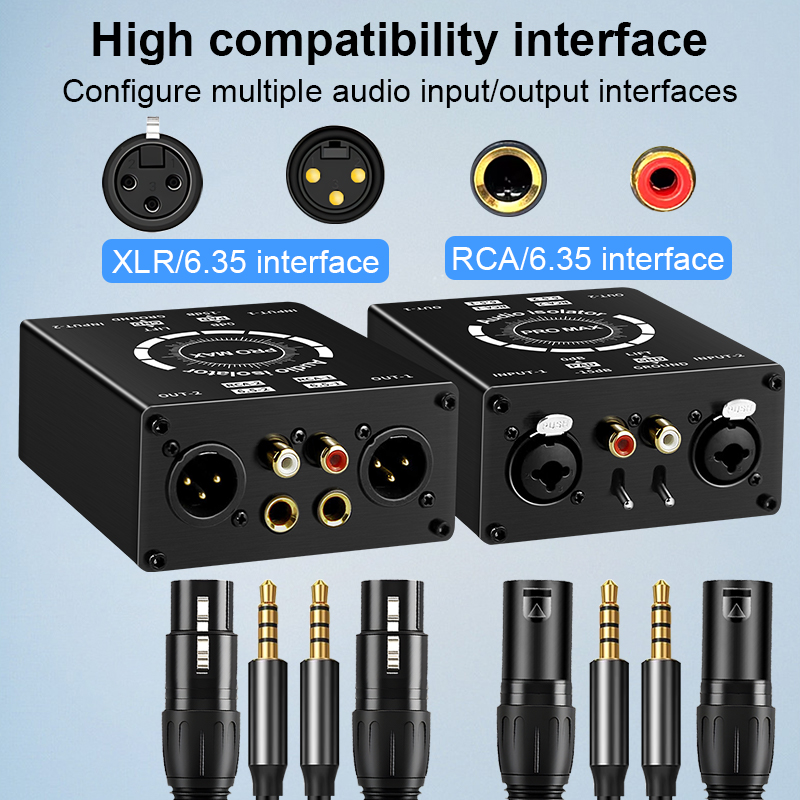 3ピン XLR/RCA/TS/TRS グランドループノイズア - Home Cinema Kit のレビューと価格