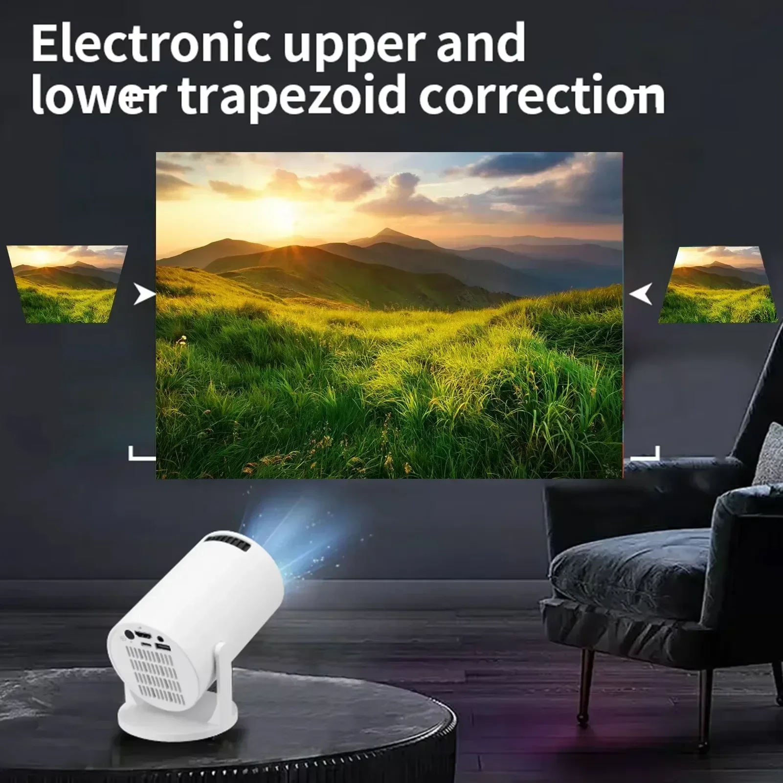 ホットセール ミニHY300スマートプロジェクター Andr - Video Home Cinema のレビューと価格