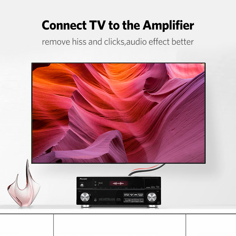Ugreen-オーディオケーブルオス-オス,金メッキ,2m, - Klipsch Home Cinema のレビューと価格