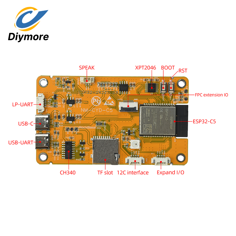 ESP32-C5 2.8 インチタッチスクリーン LCD 開 - Home Cinema Kit のレビューと価格