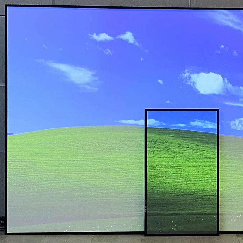 VisualMr グレークリスタルALRプロジェクタースクリ - Home Cinema Blanc のレビューと価格