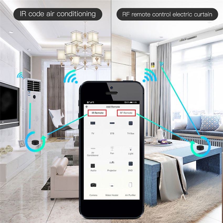 Tuya-スマートホーム用のWifiリモコン,赤外線エアコン - Home Cinema Lg のレビューと価格