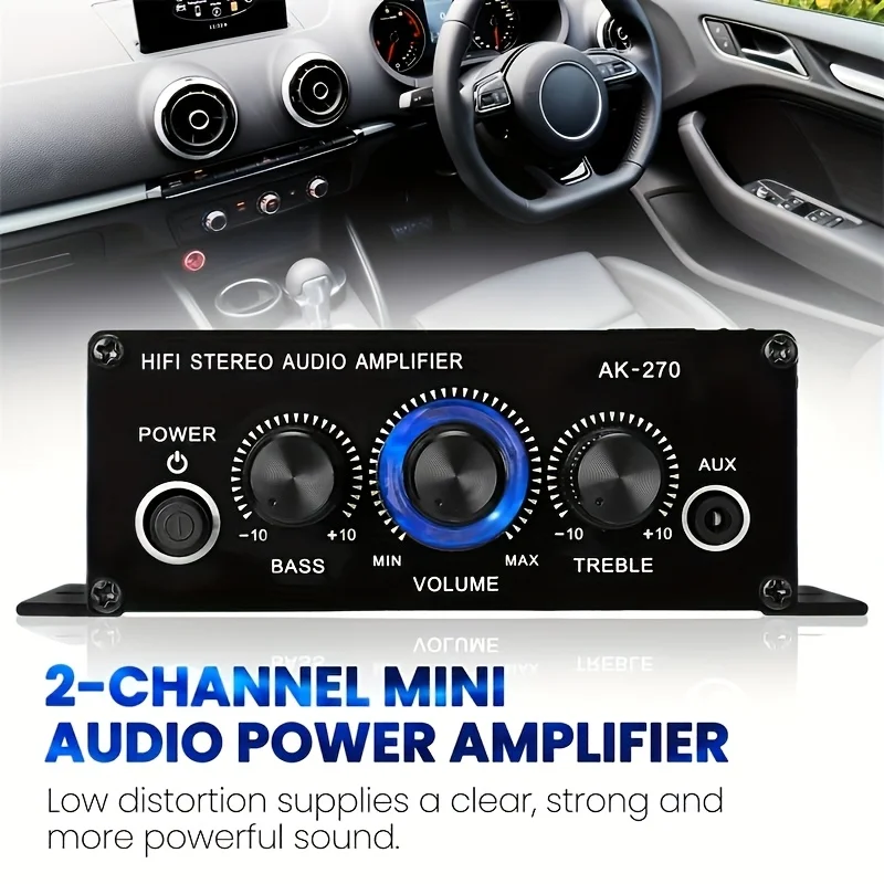 AK-270 400W ミニパワーアンプ 12V/24V 2 - Klipsch Home Cinema のレビューと価格