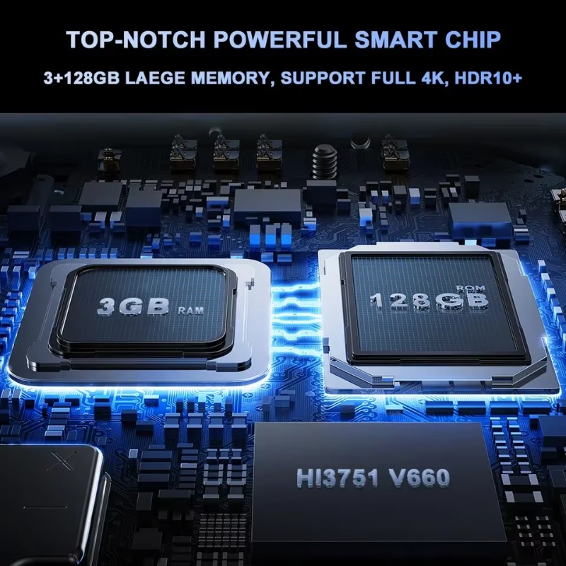 D10Sプロジェクター 4K V660チップ 3+128G  - Video Home Cinema のレビューと価格