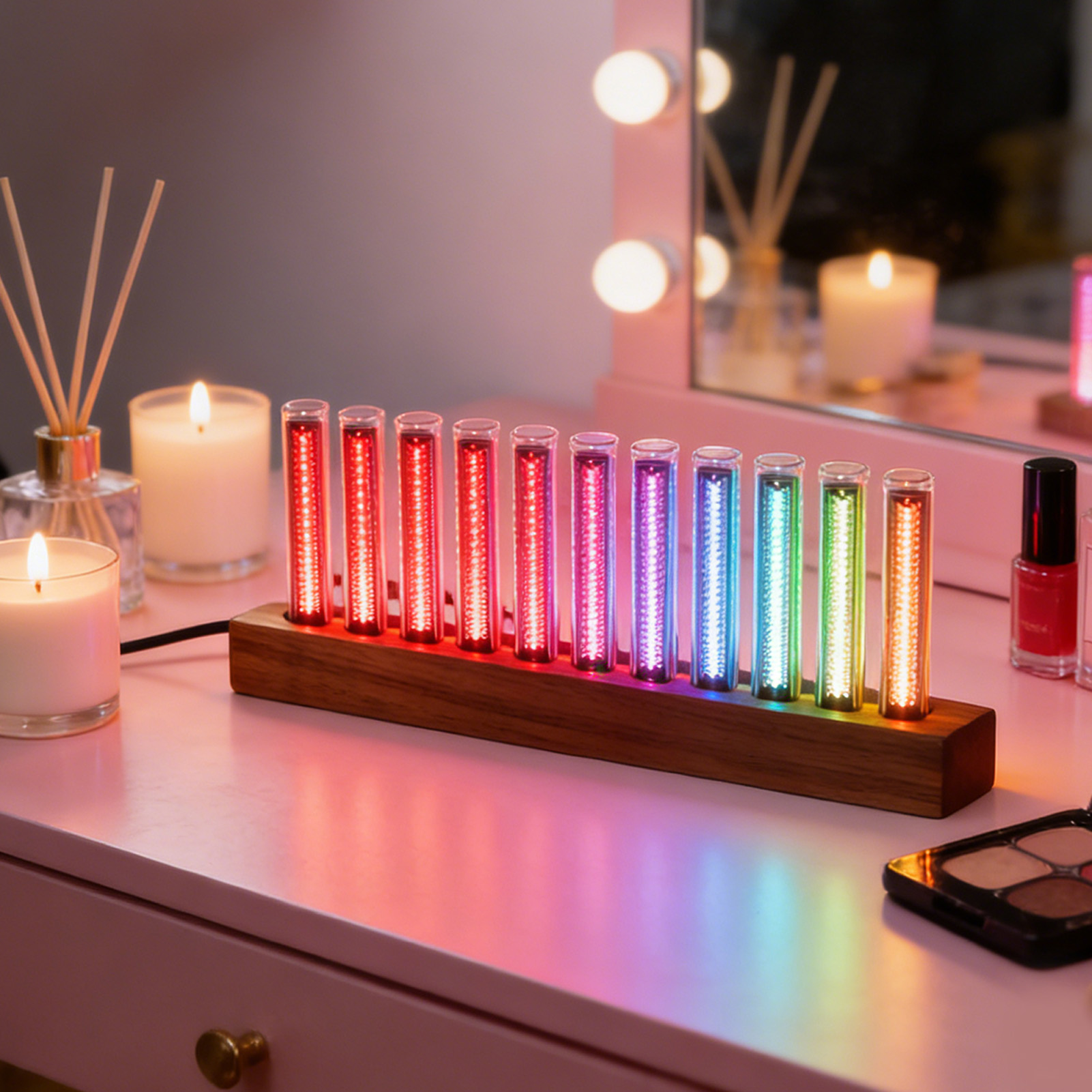 LED音楽スペクトラムディスプレイホームオーディオアナライザ - Home Cinema Kit のレビューと価格